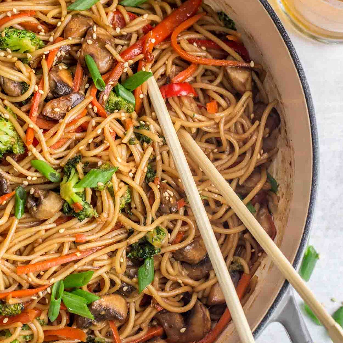 Vegetable Lo Mein Recipe