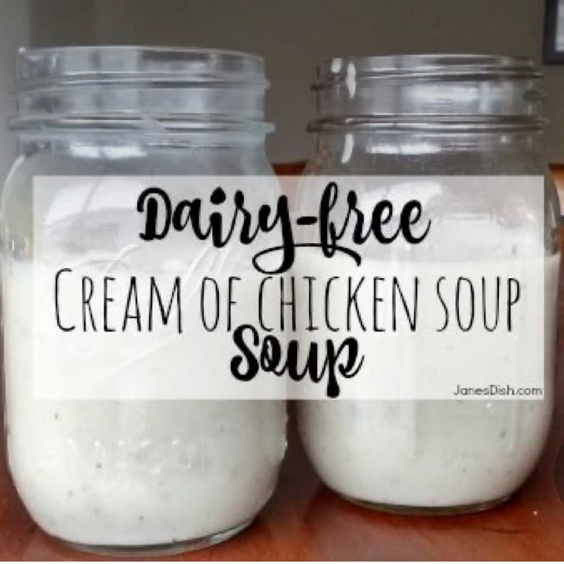 Dairy-free Cream of Chicken Soup 