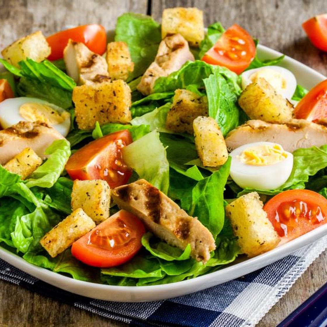 Recette de Salade César revisitée