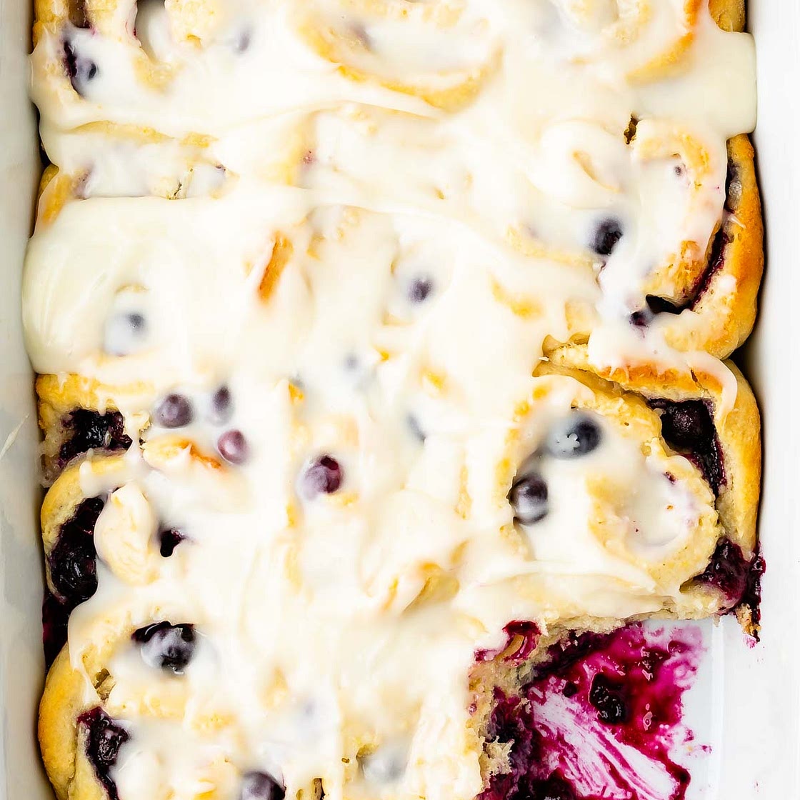 Lemon Blueberry Sweet Rolls Recipe