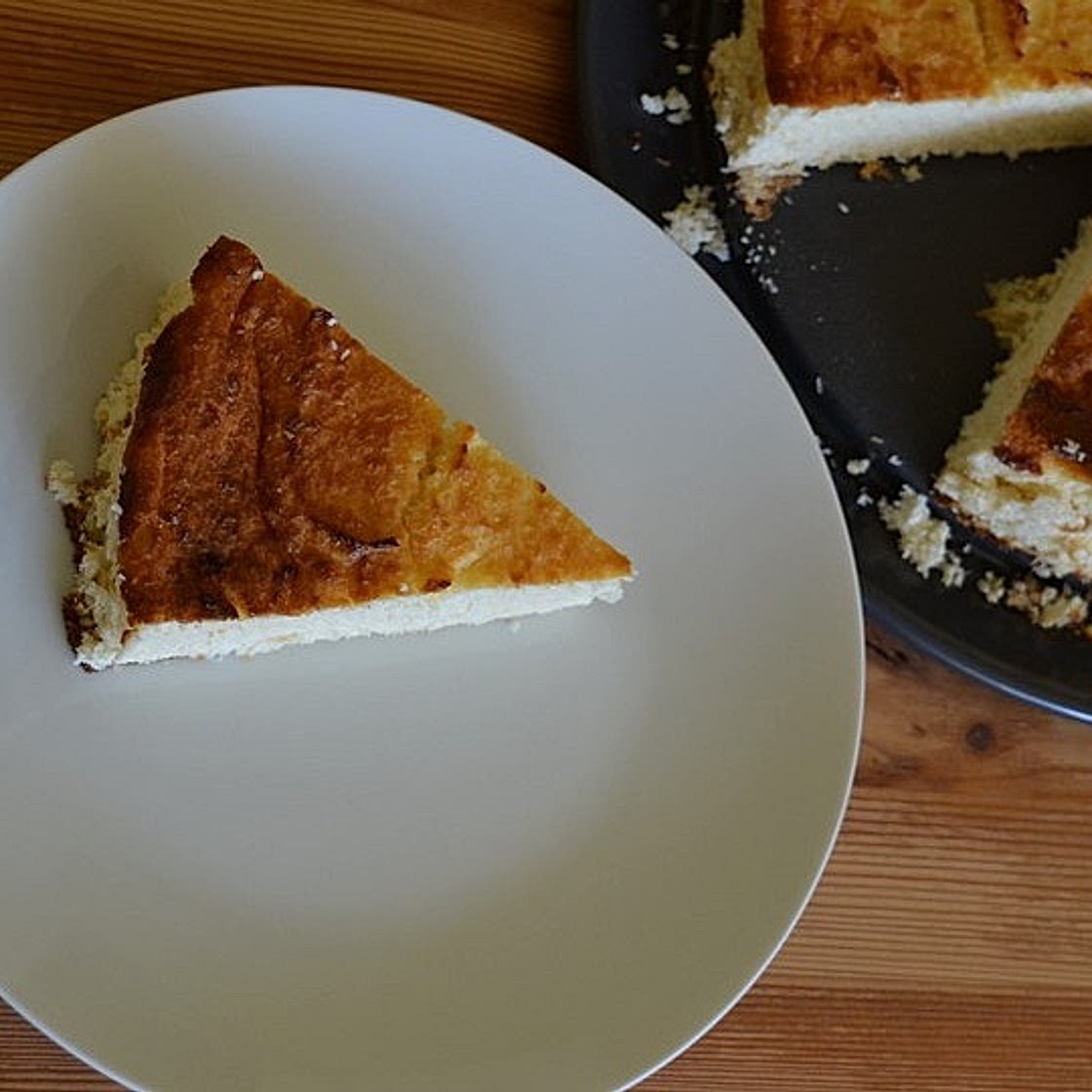 Keto Kokos-Käsekuchen