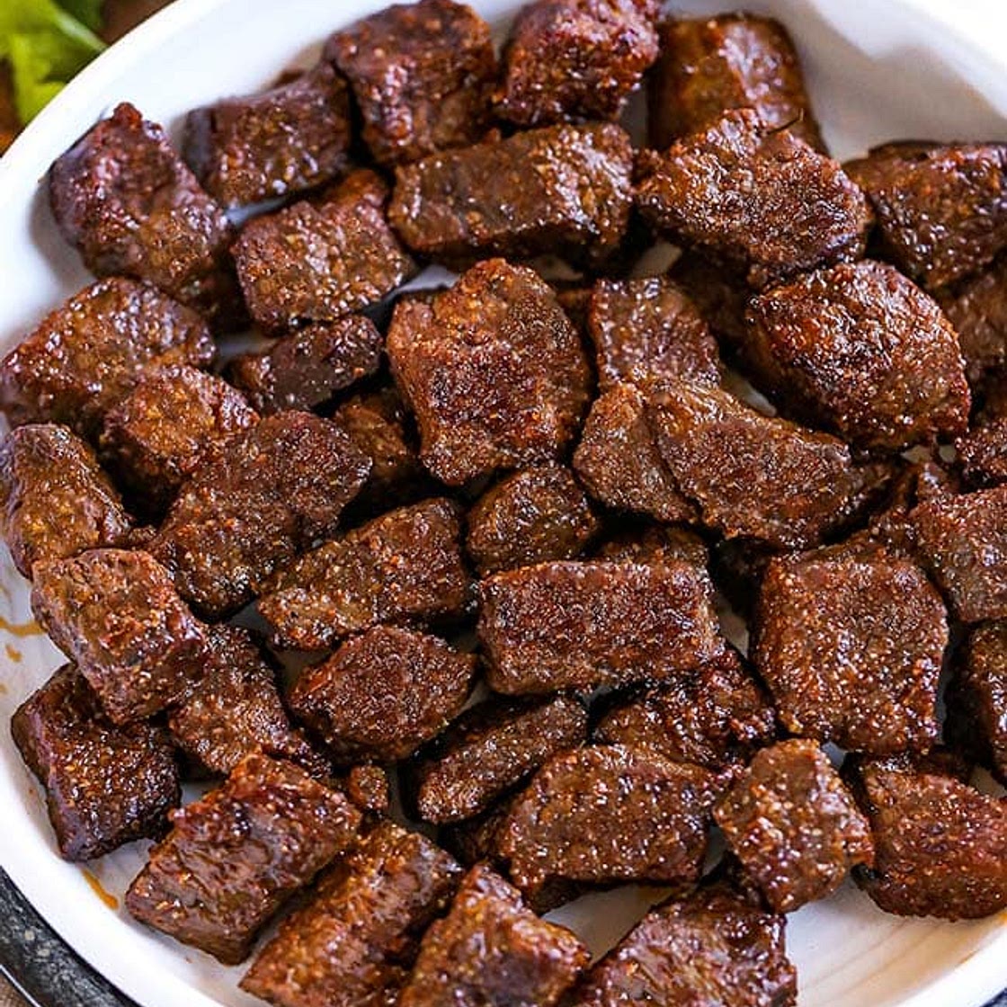 Air Fryer Juicy Steak Bites