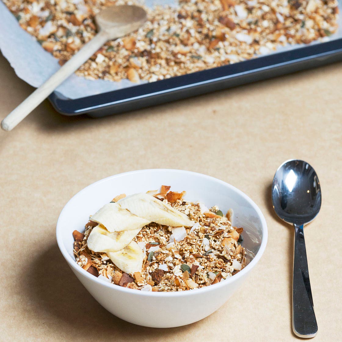 Puffed Quinoa Granola