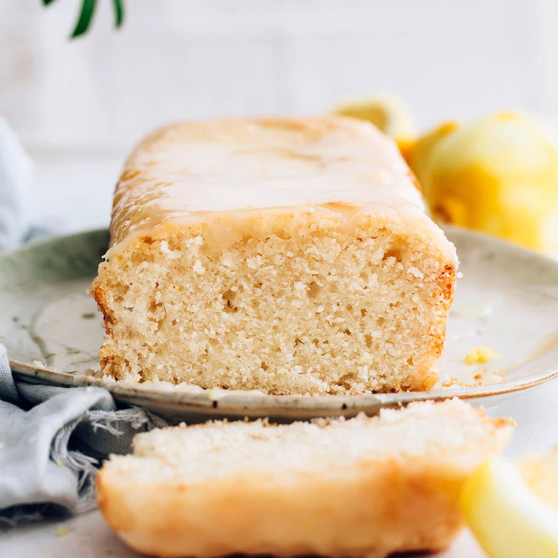 Lemon Loaf Cake (Vegan/GF)