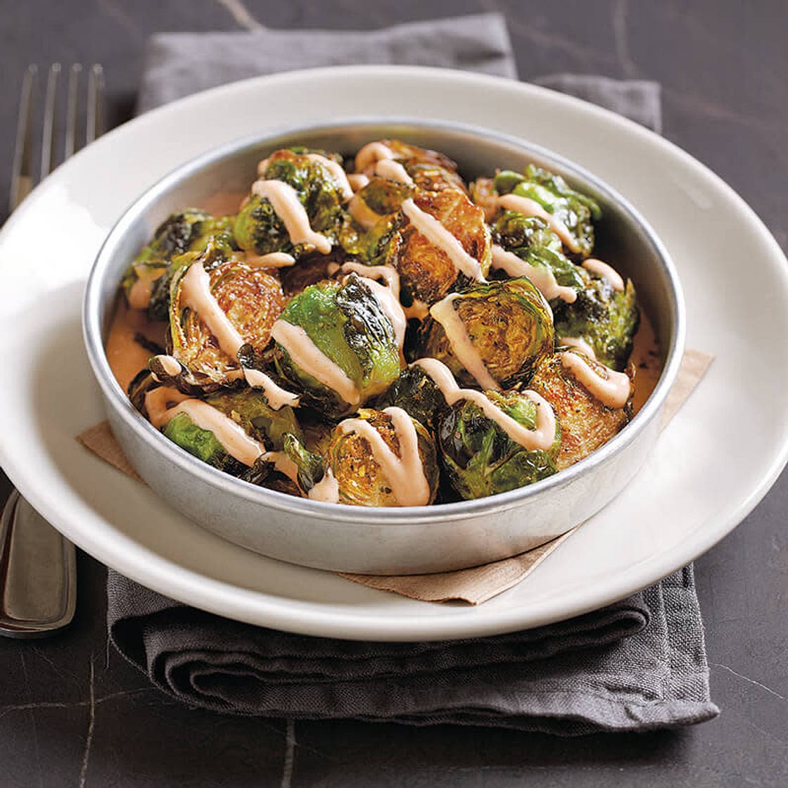 Honey Sriracha Brussels Sprouts