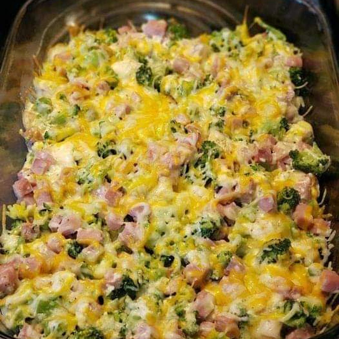 Ham Broccoli Bake