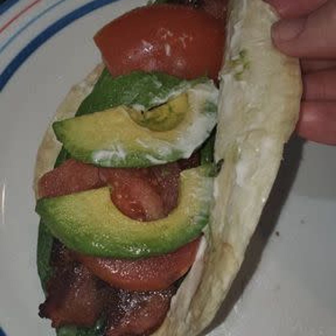 Low-Carb California BLT Wraps