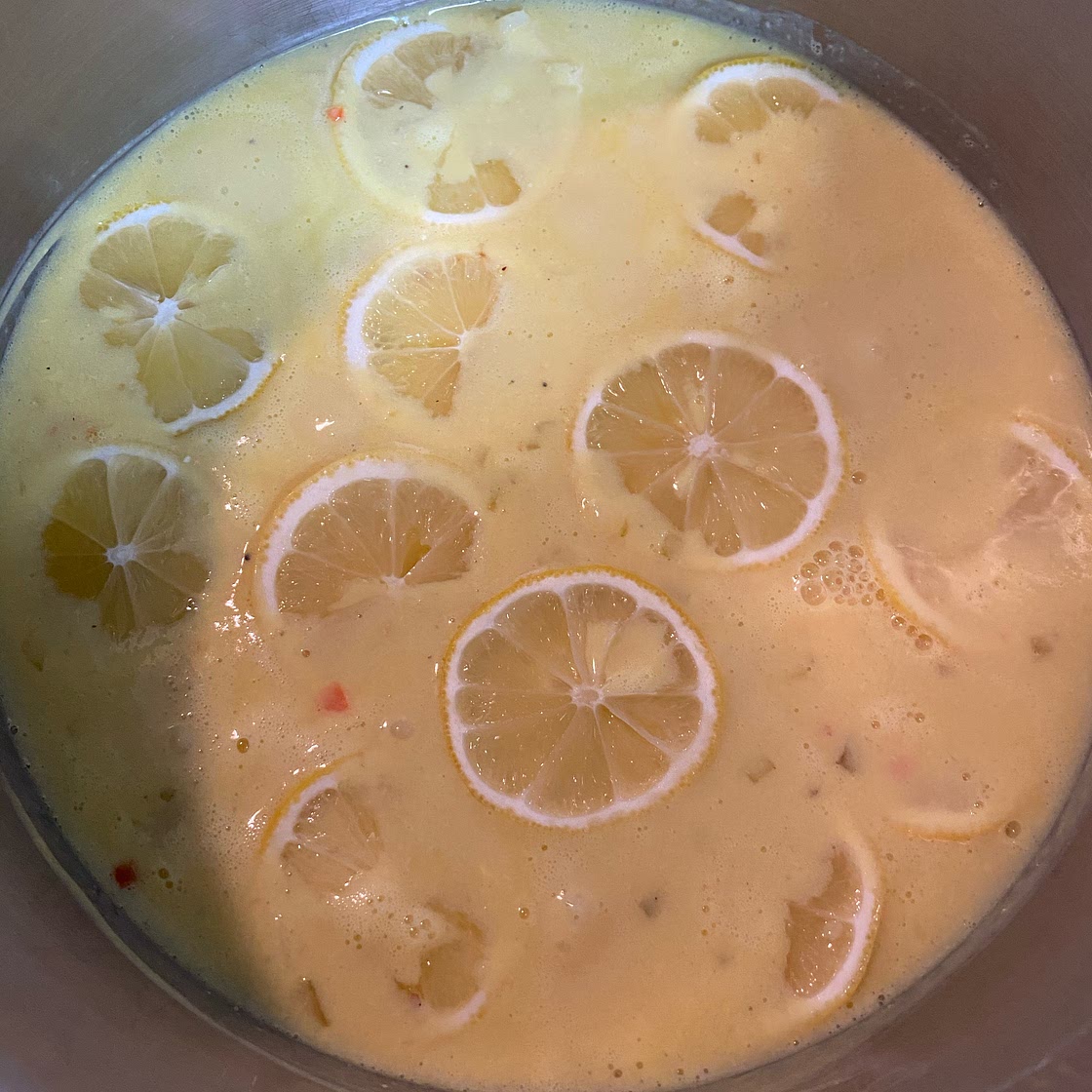 Greek Lemon Chicken Soup
