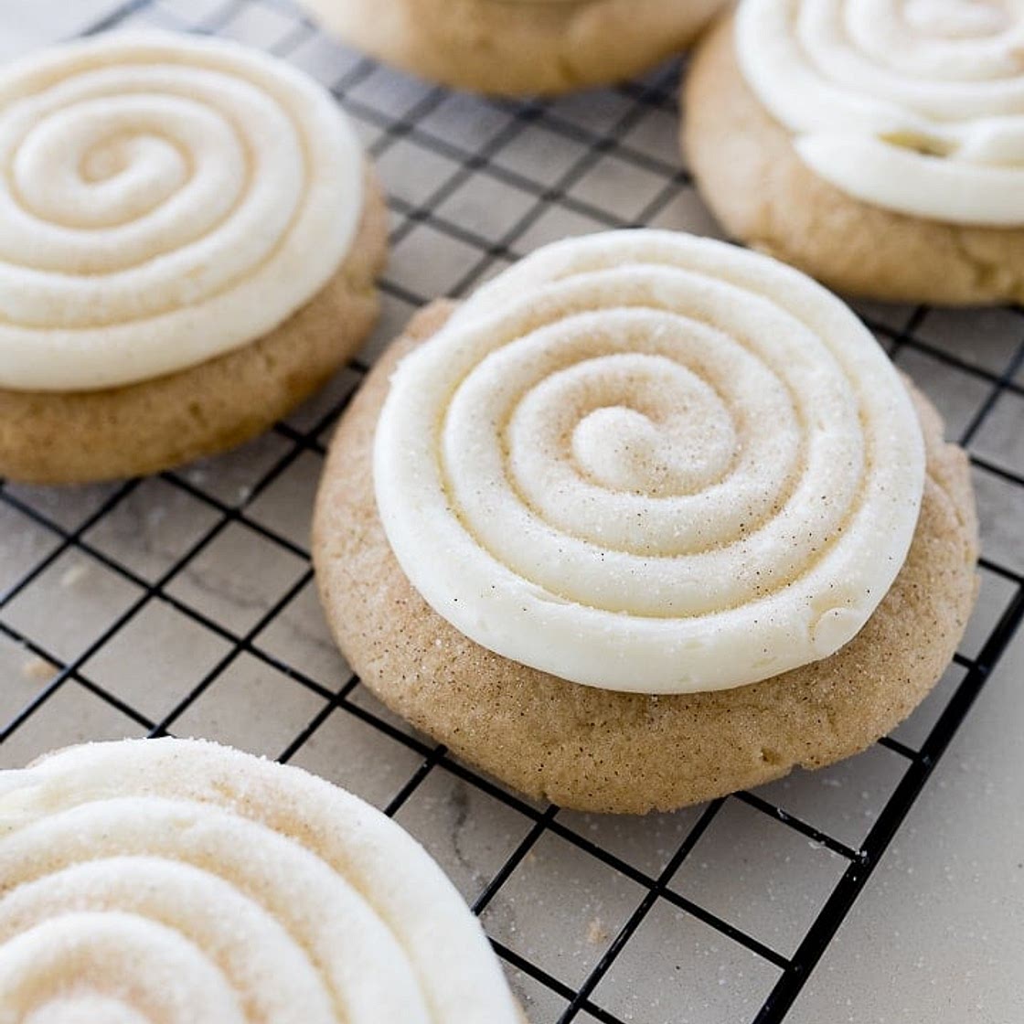 Snickerdoodle Cupcake Cookie