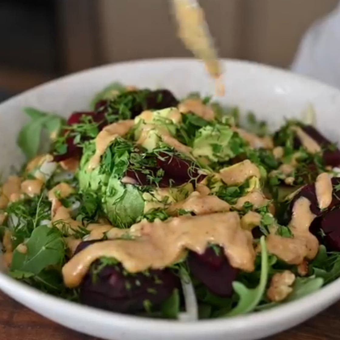 Citrus-date vinaigrette