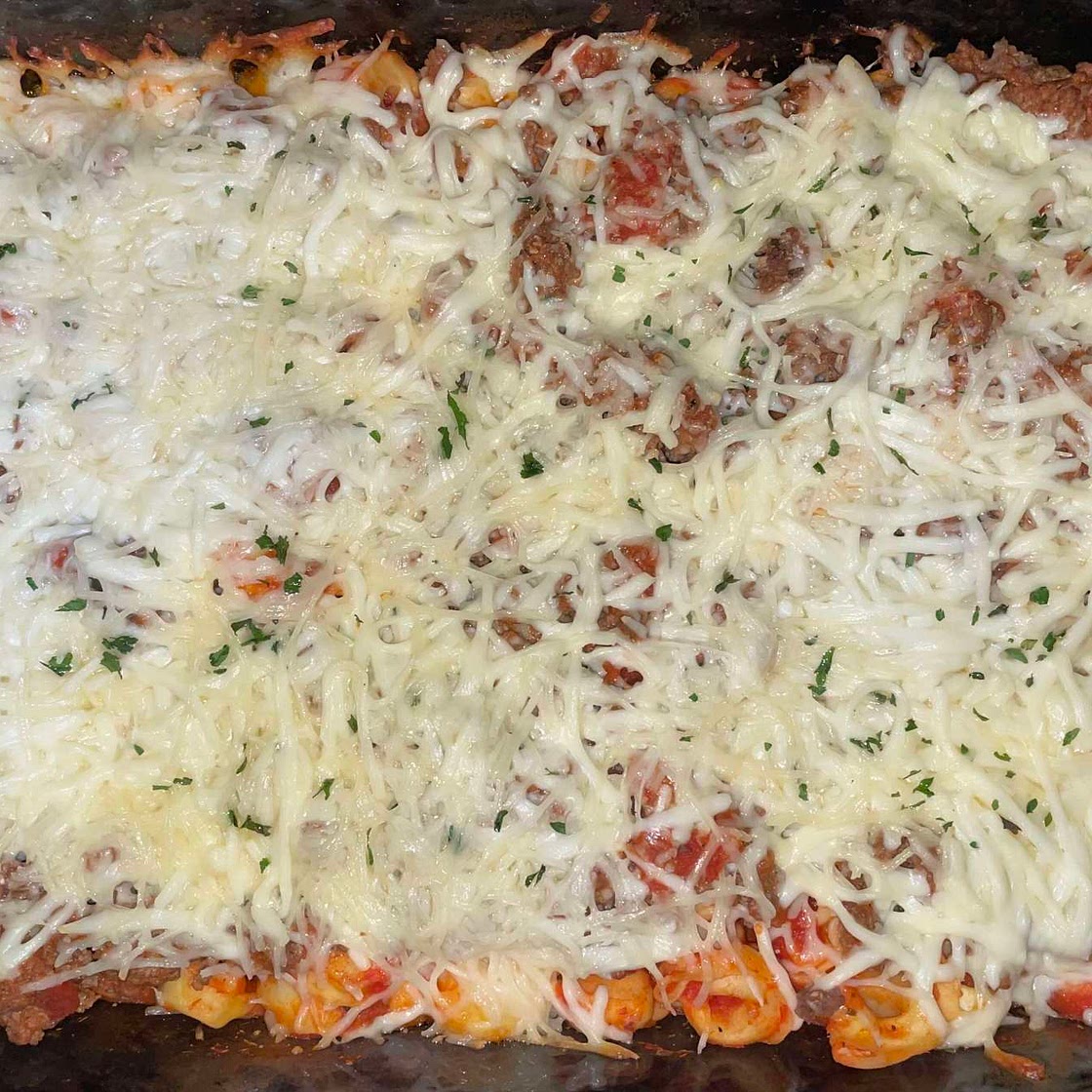 Tortellini bake