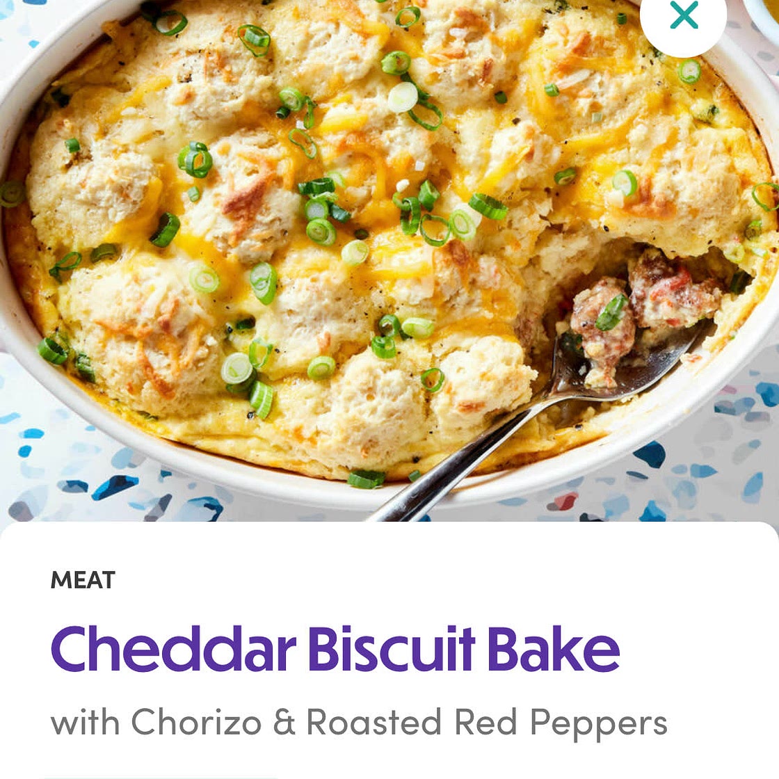 Cheddar Biscuit Bake