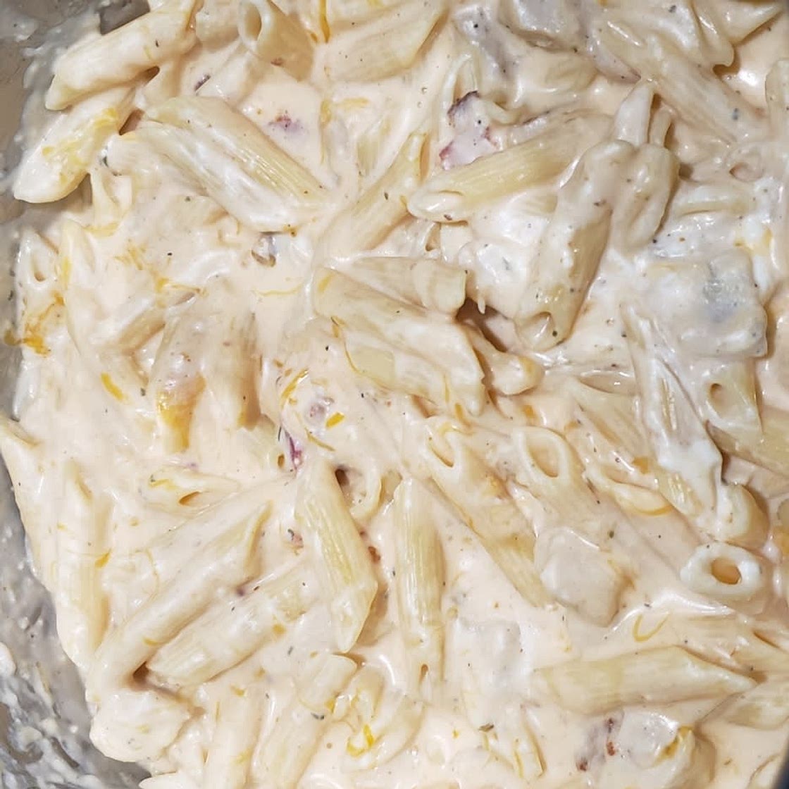 Instant Pot Ranch Chicken Pasta