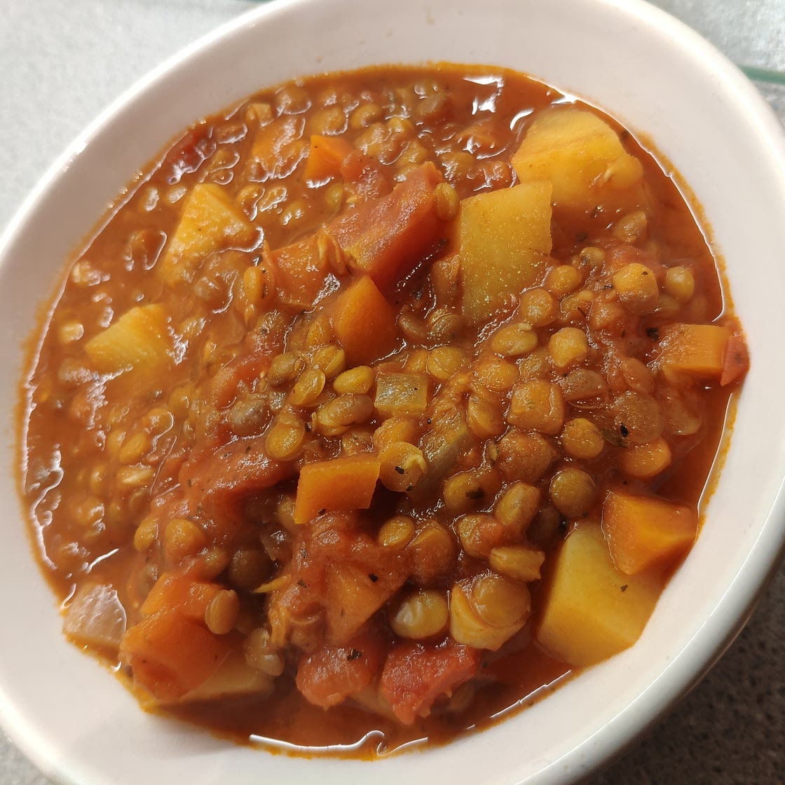 Tomato Lentil Soup