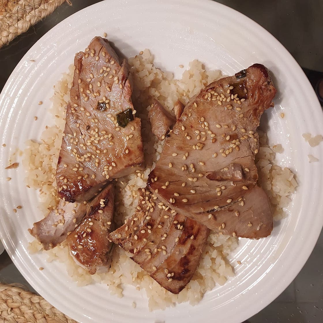 Six-Minute Seared Ahi Tuna Steaks