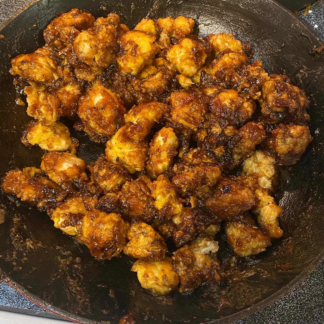Sticky Sesame Chicken