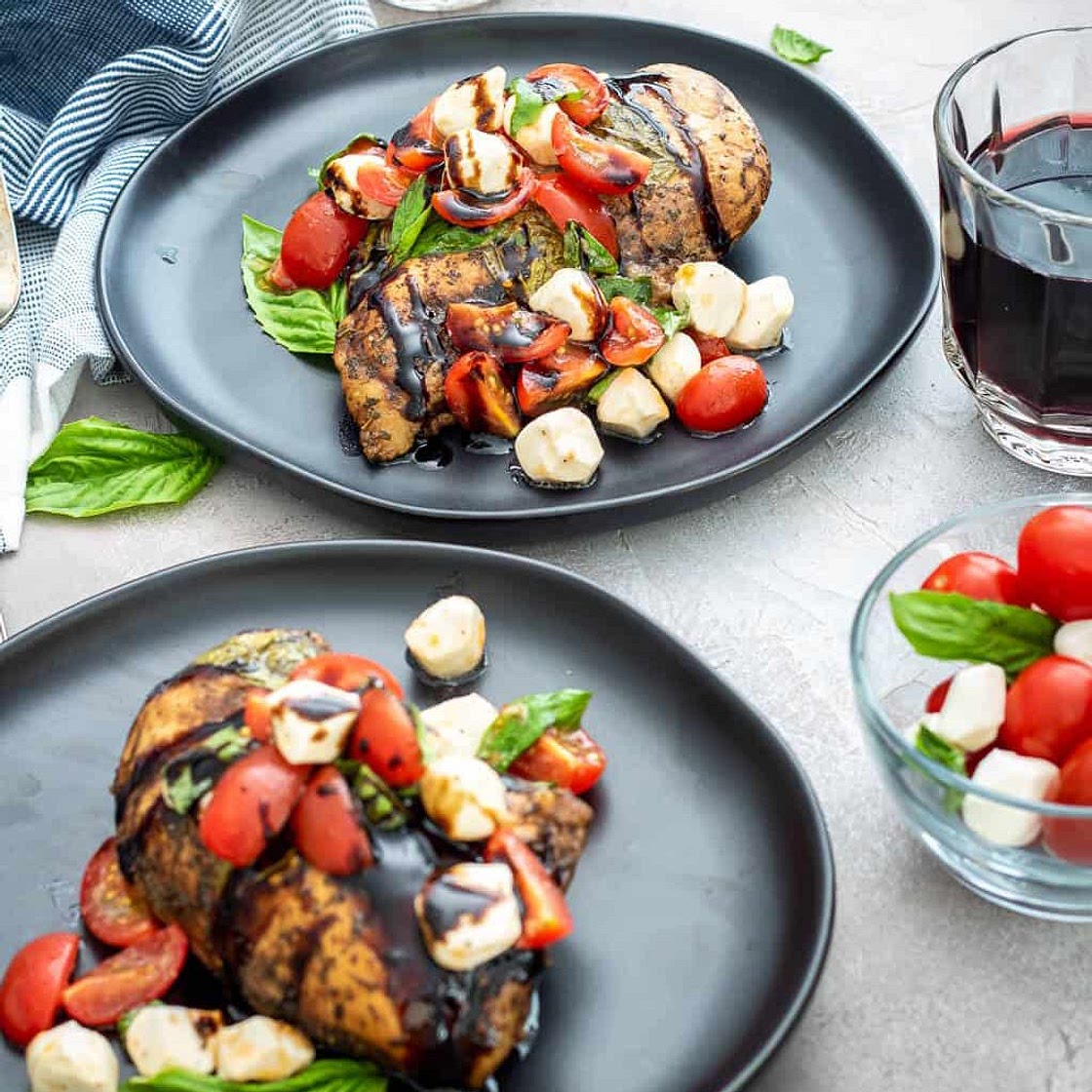 Sous Vide Chicken Caprese