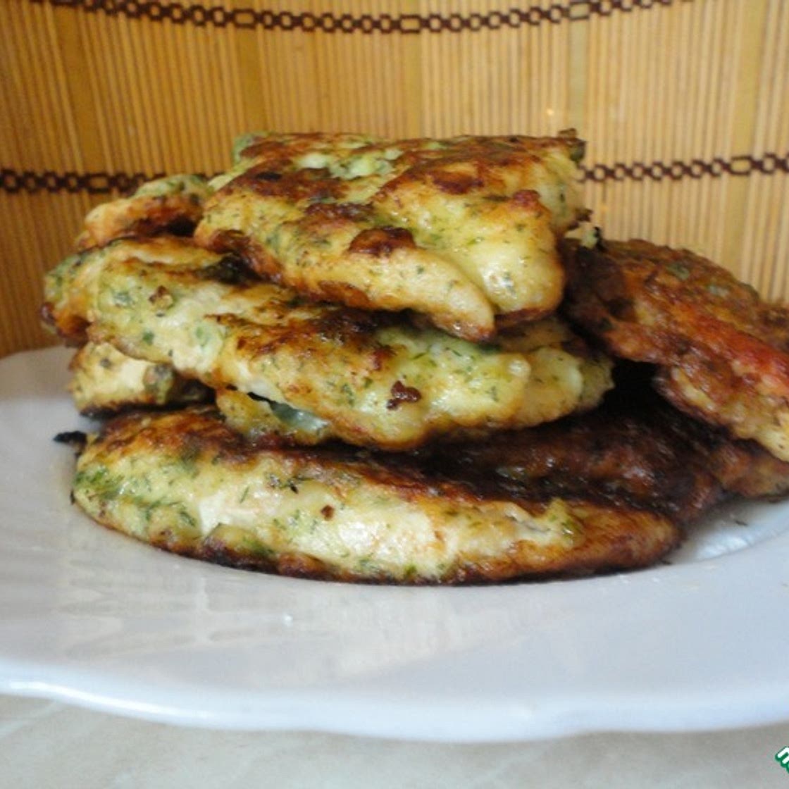 луково-зеленом кляр для курицы