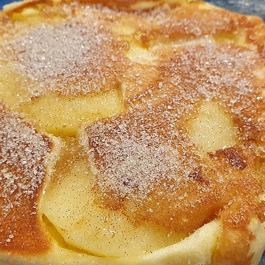 Dicke Obst-Pfannkuchen