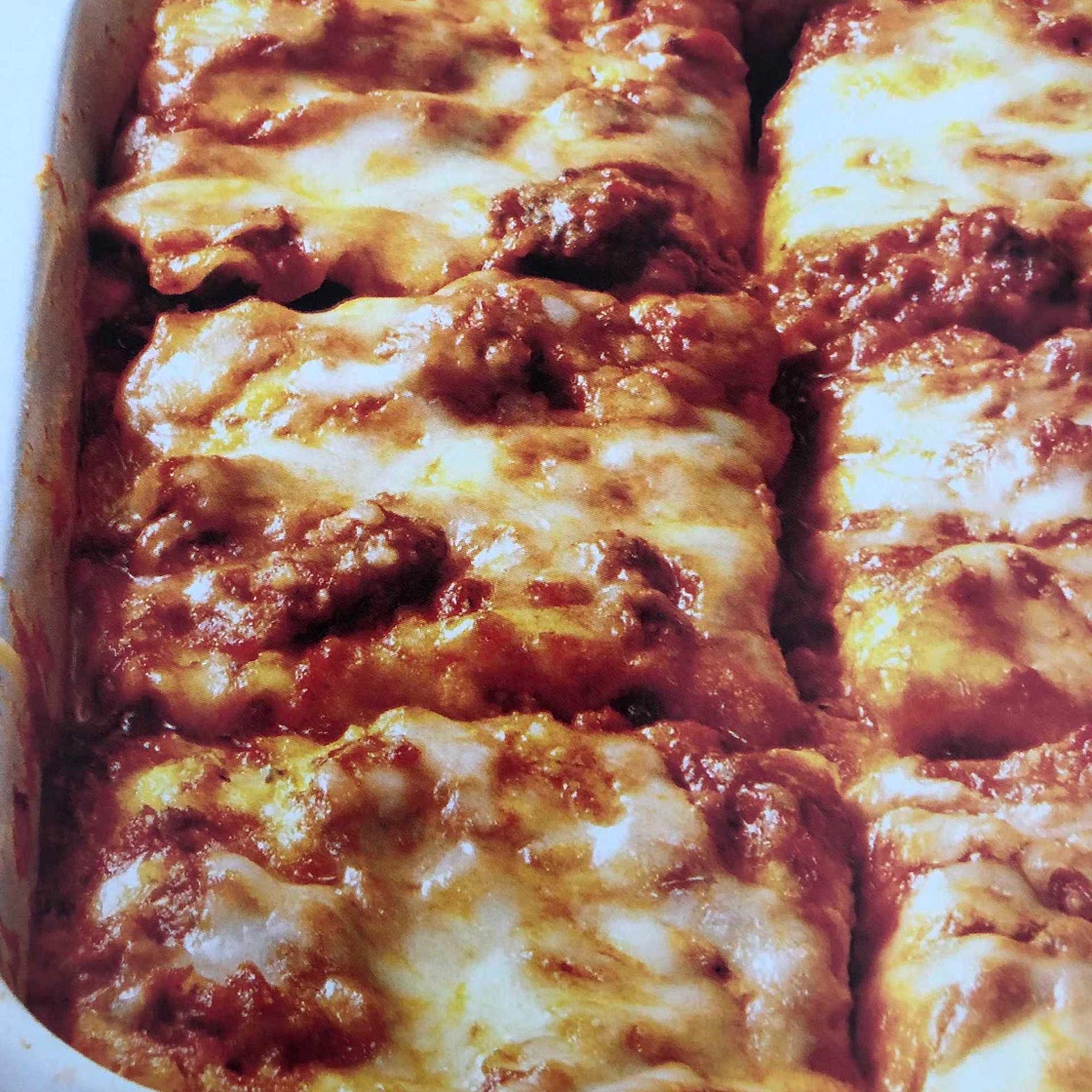 Cate’s lasagna