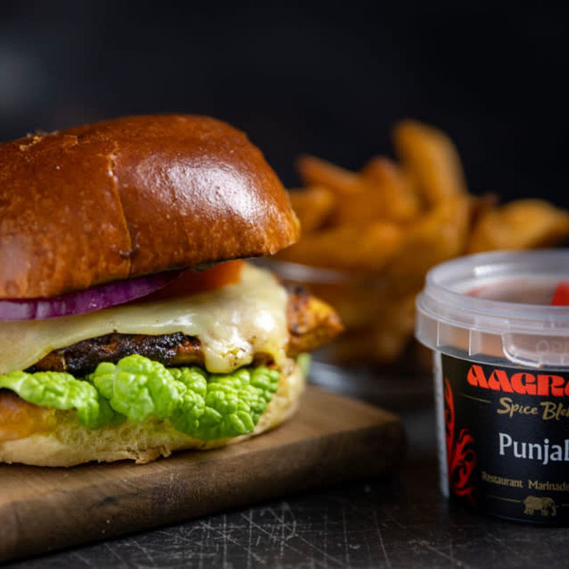 Tandoori Chicken Burger