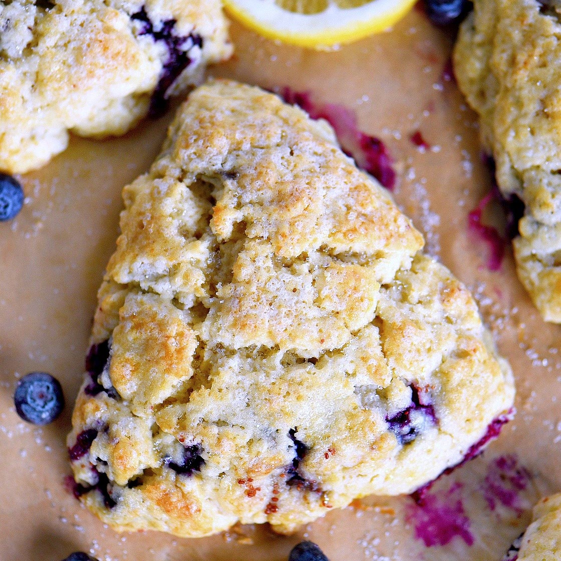 Lemon Blueberry Scones