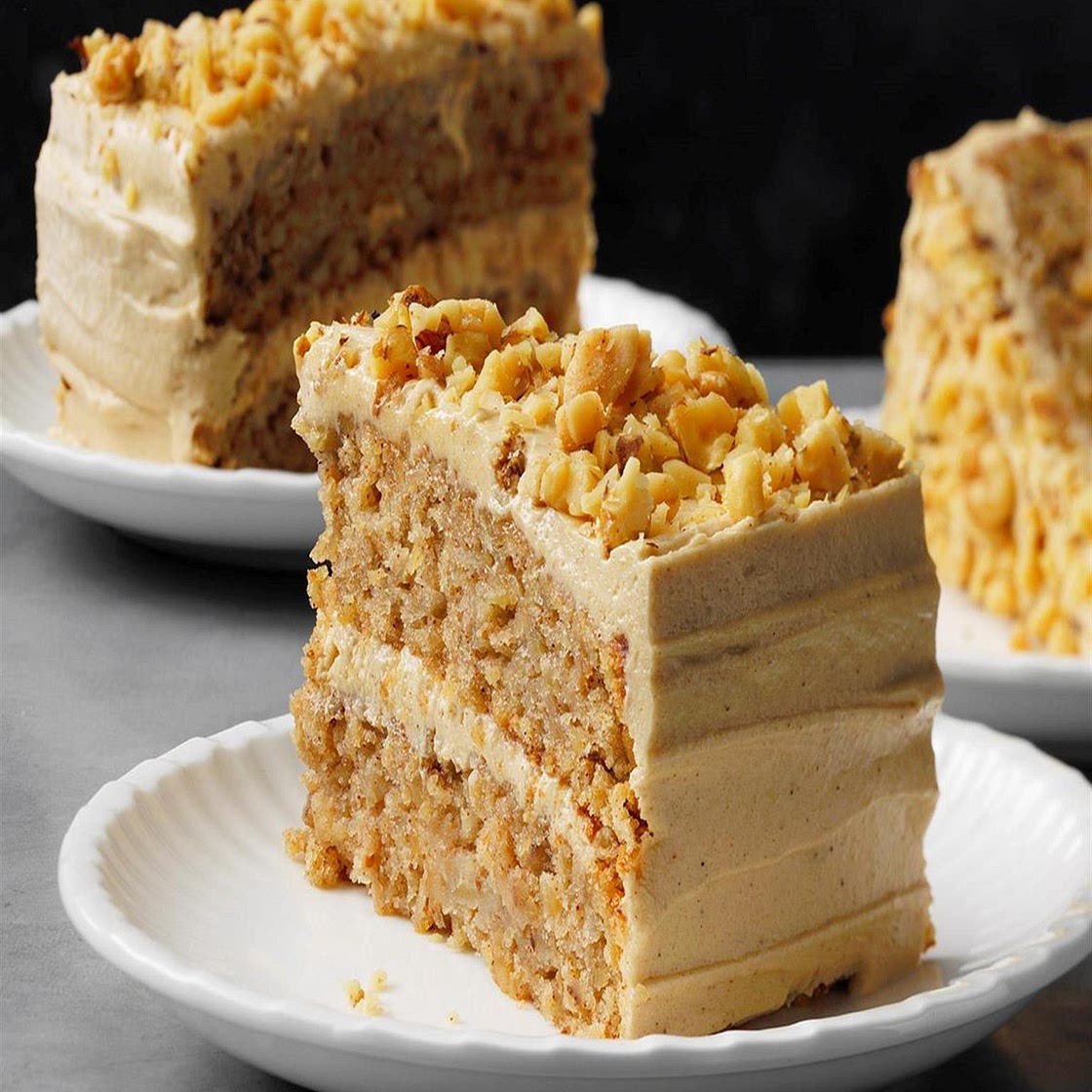 Apple Spice Cake with Brown Sugar Frosting