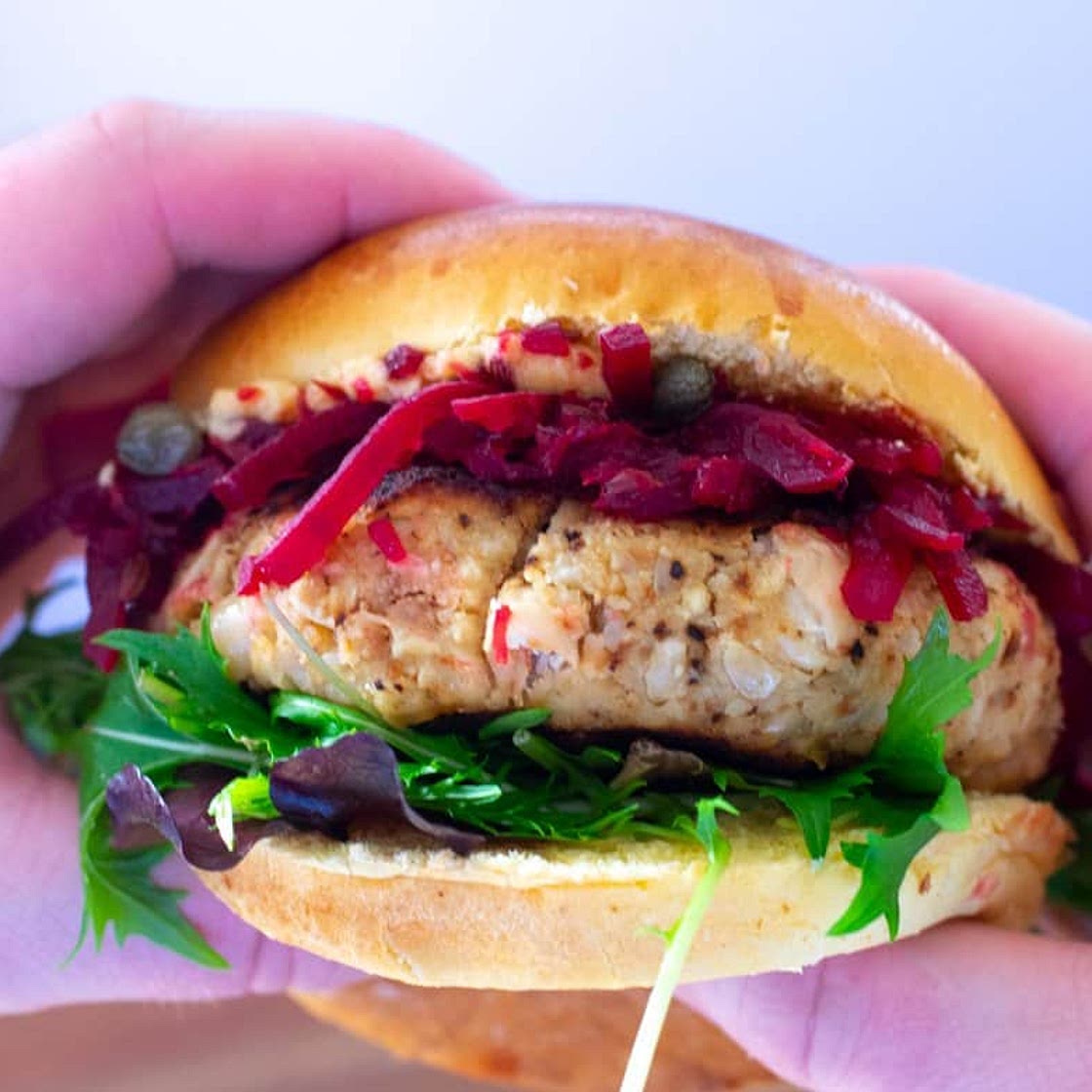 Cauliflower burger
