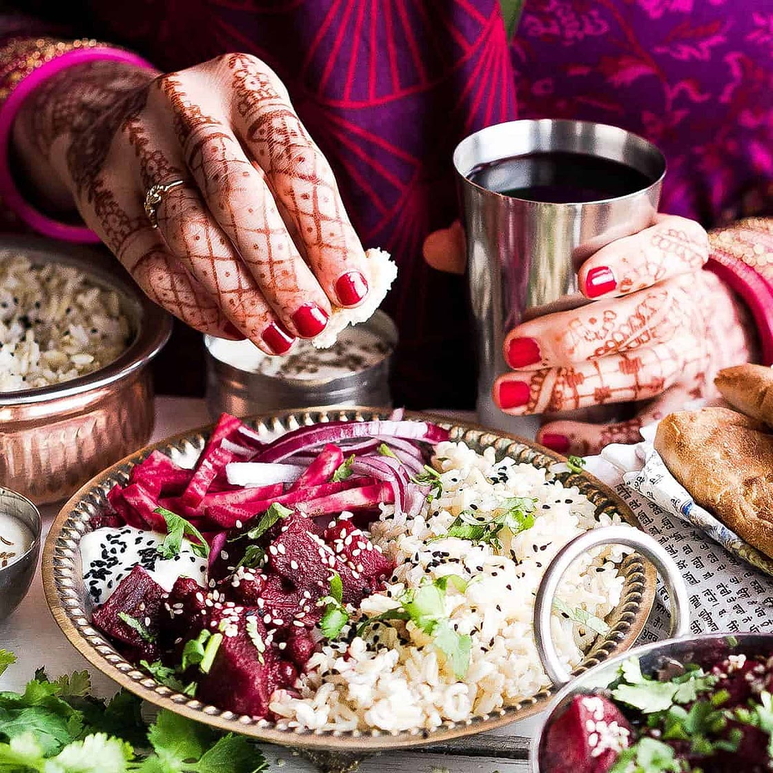 Beetroot curry