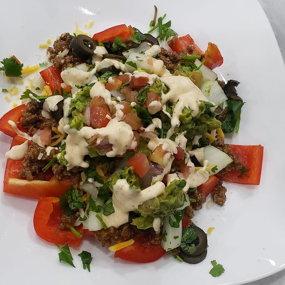 Bell Pepper Nachos (Whole30)