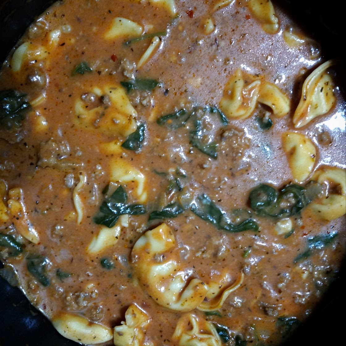 Creamy Tortellini Soup