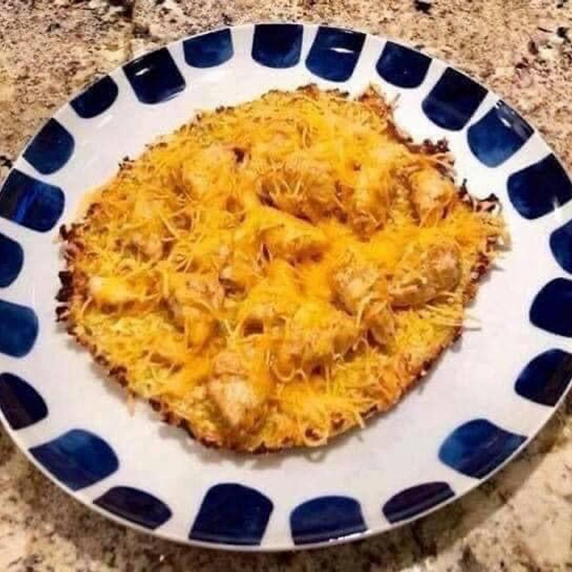 Maryland Crabcake Cauliflower Pizza