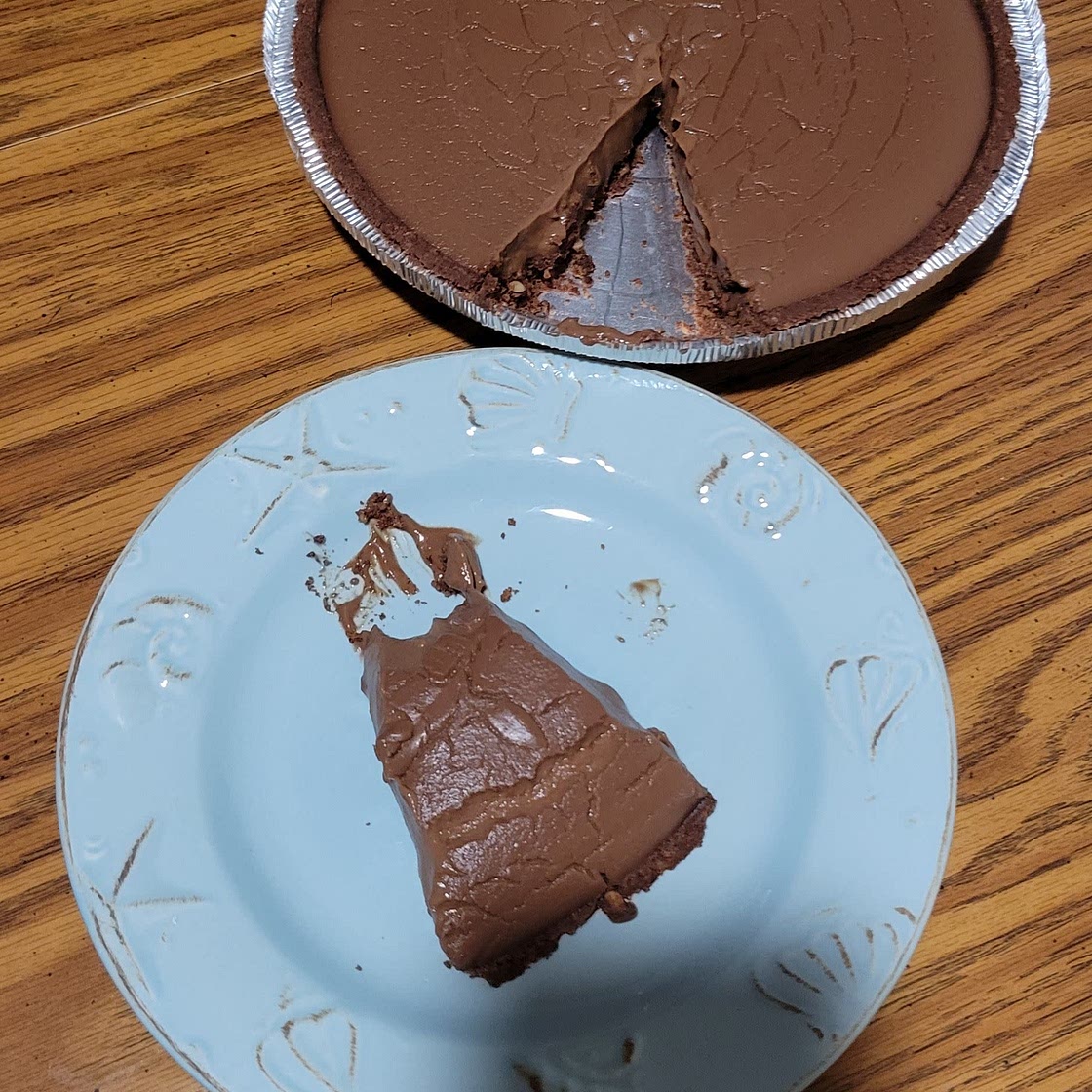 Vegan Chocolate Pudding Pie