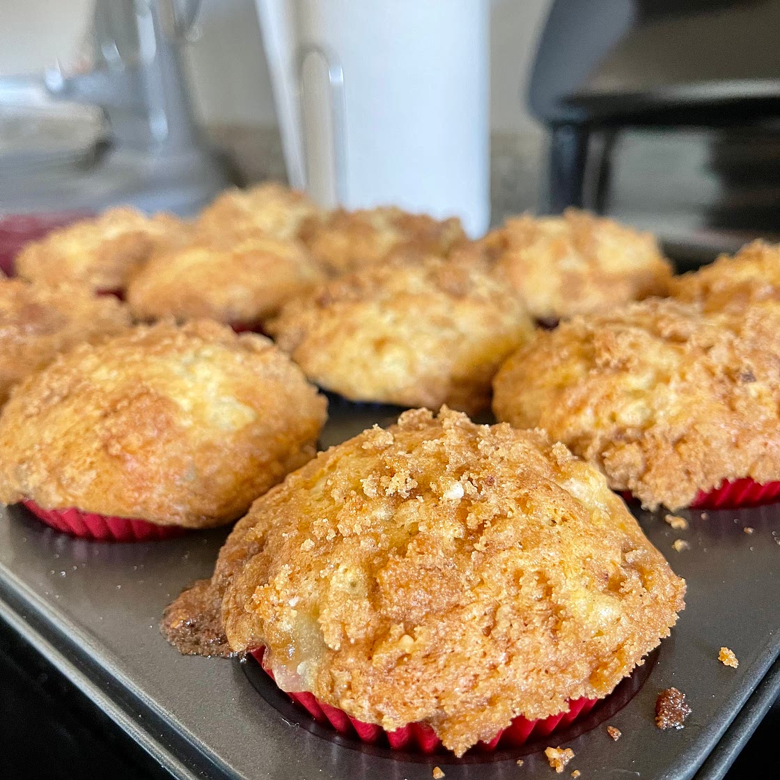 Banana Crumb Muffins