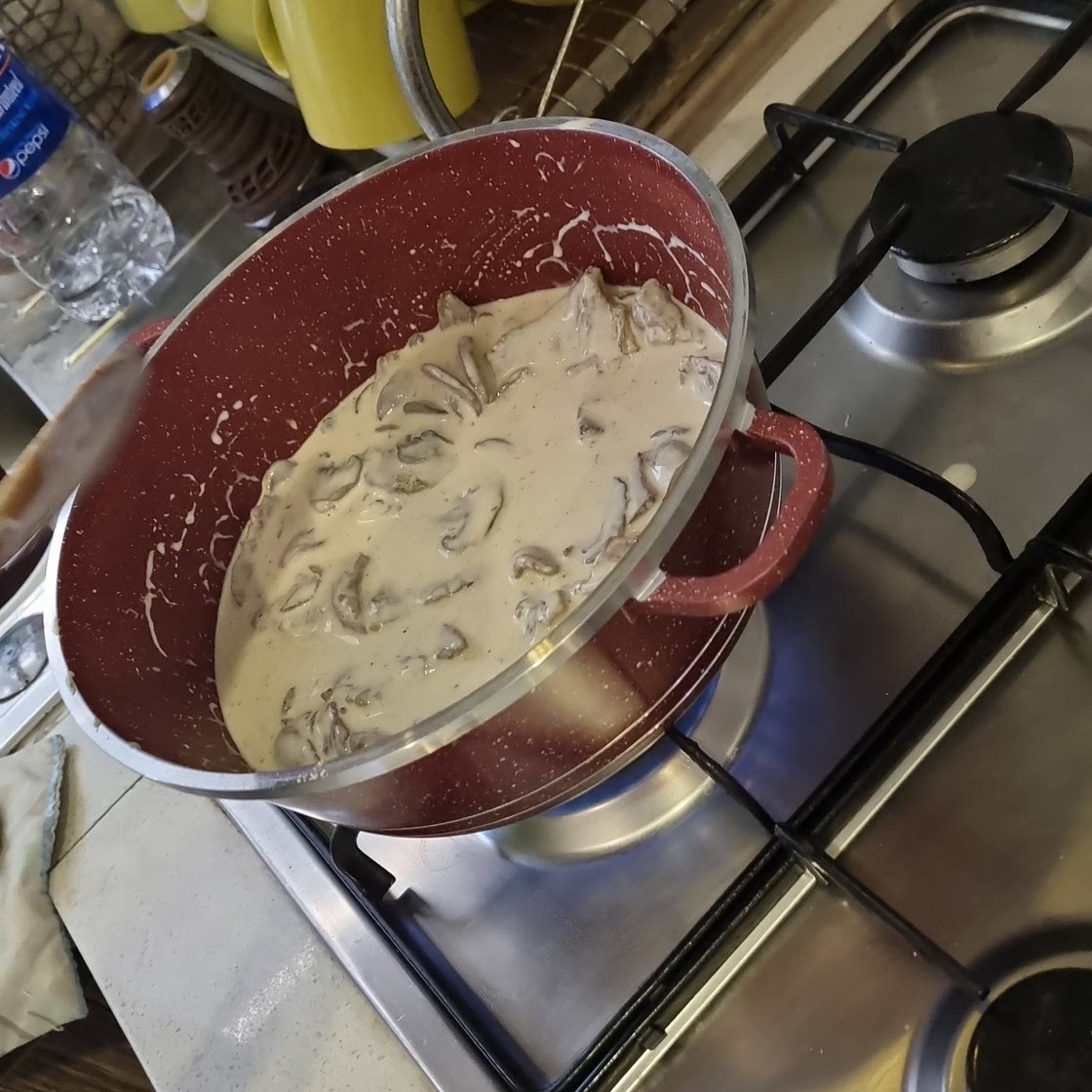 Mums Steak Creme Fraiche