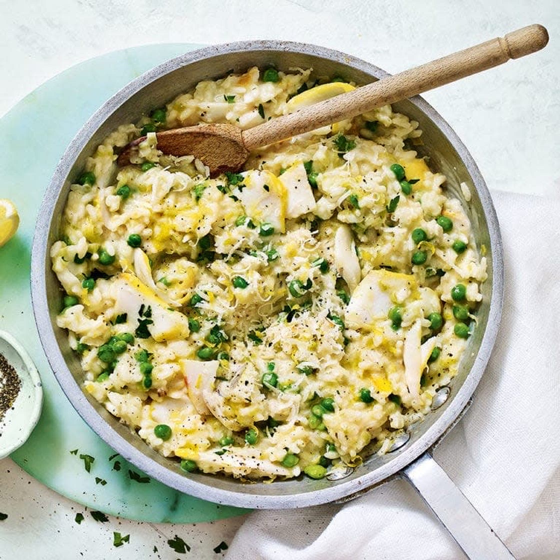 Smoked Haddock & Pea Risotto