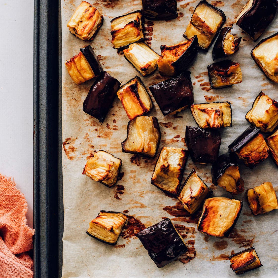Perfect Roasted Eggplant (Tender, Caramelized!)