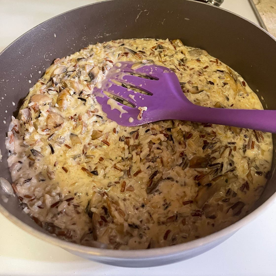 Creamy Mushroom Wild Rice Recipe