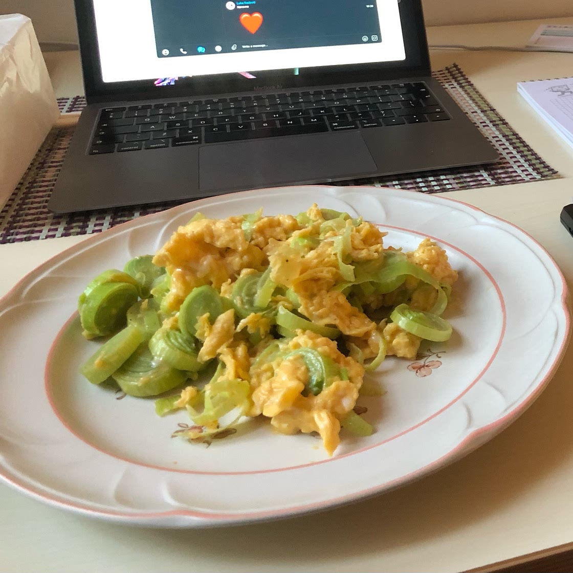 Scallion/Green Onion Omelet