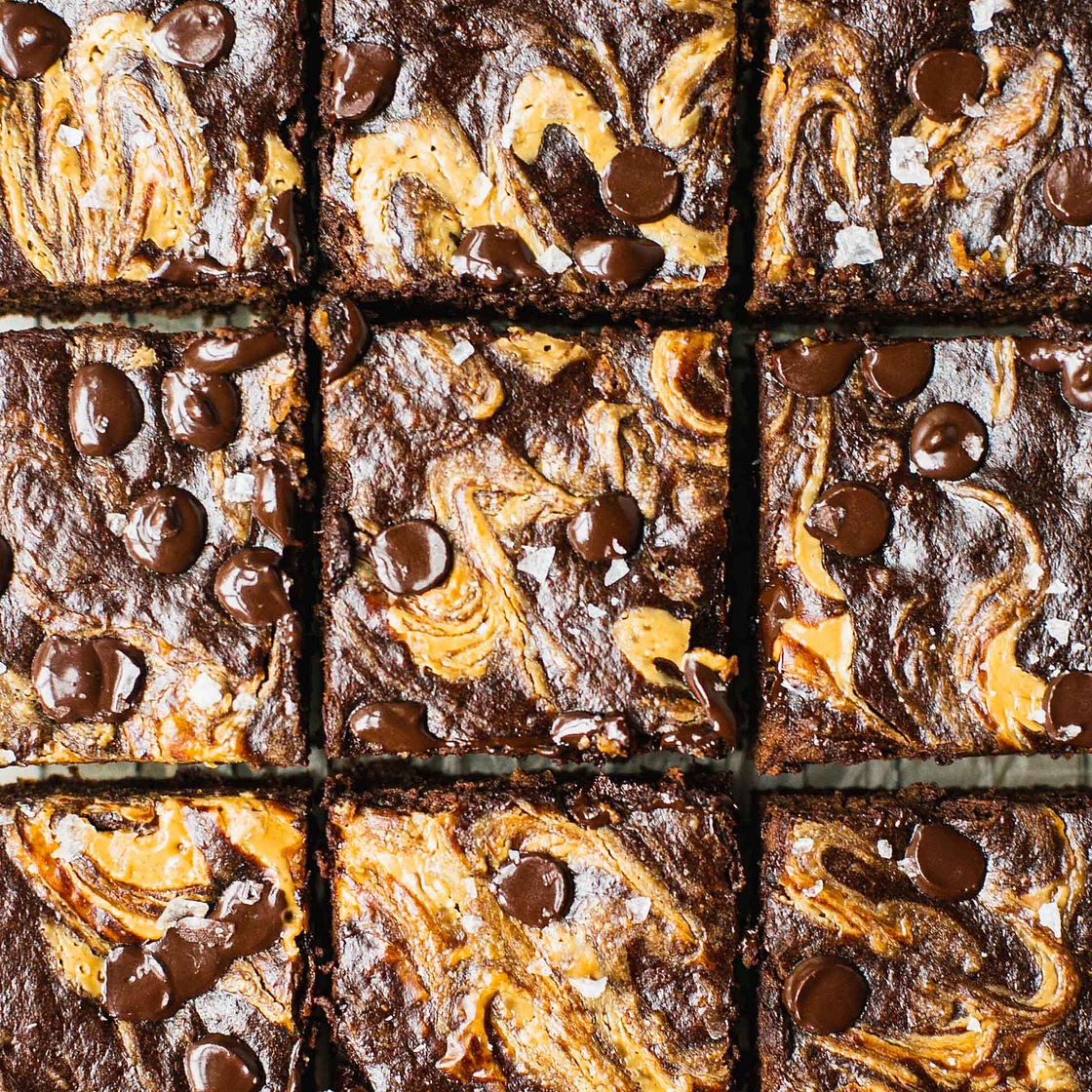 Healthy Banana Brownies