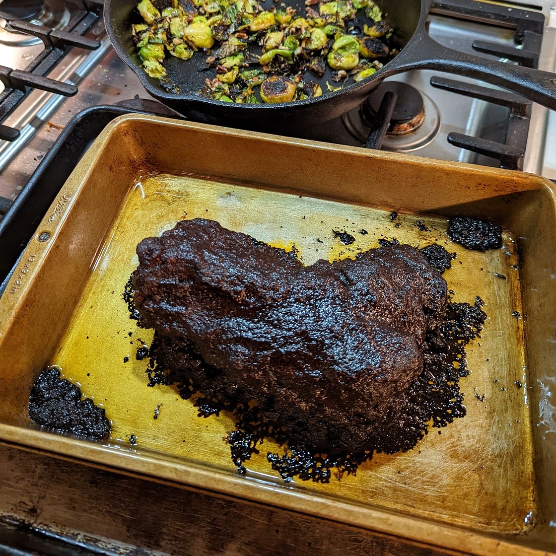 Slow Cooker Beef Brisket with BBQ Sauce