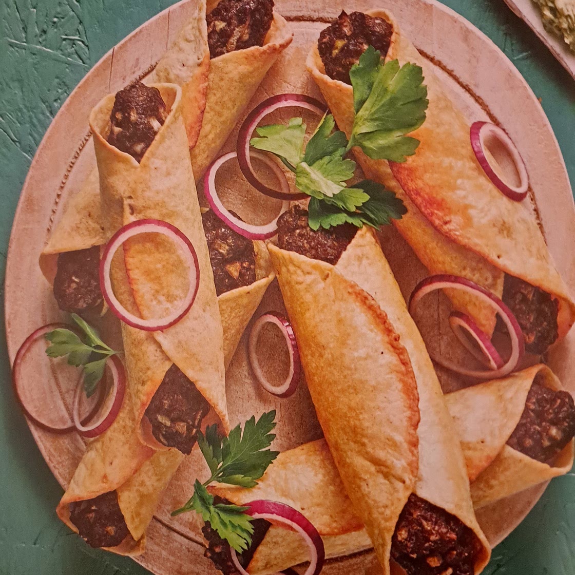 Seekh kebab rolls
