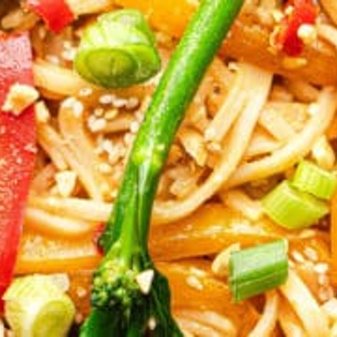 Vegan peanut butter noodles - easy vegan recipe