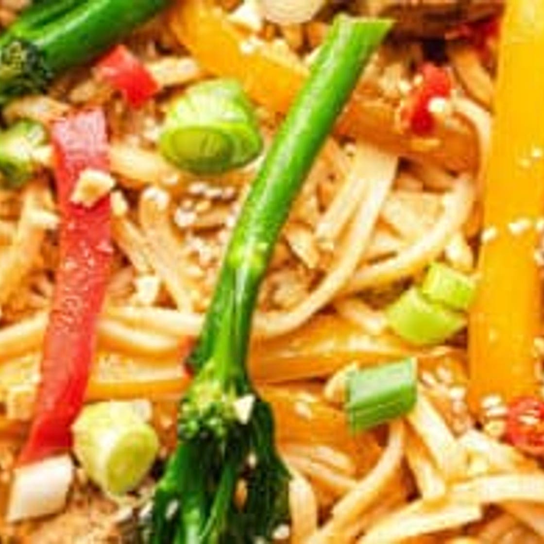 Vegan peanut butter noodles - easy vegan recipe