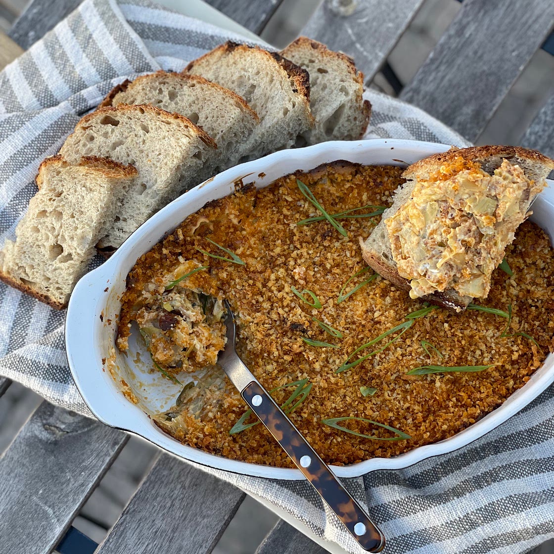 Buffalo Artichoke Dip