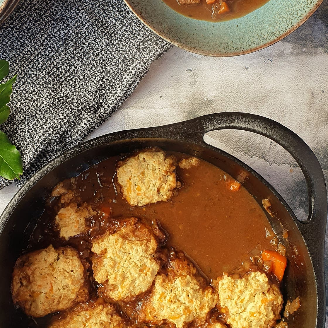 Beef & Guinness Cobbler