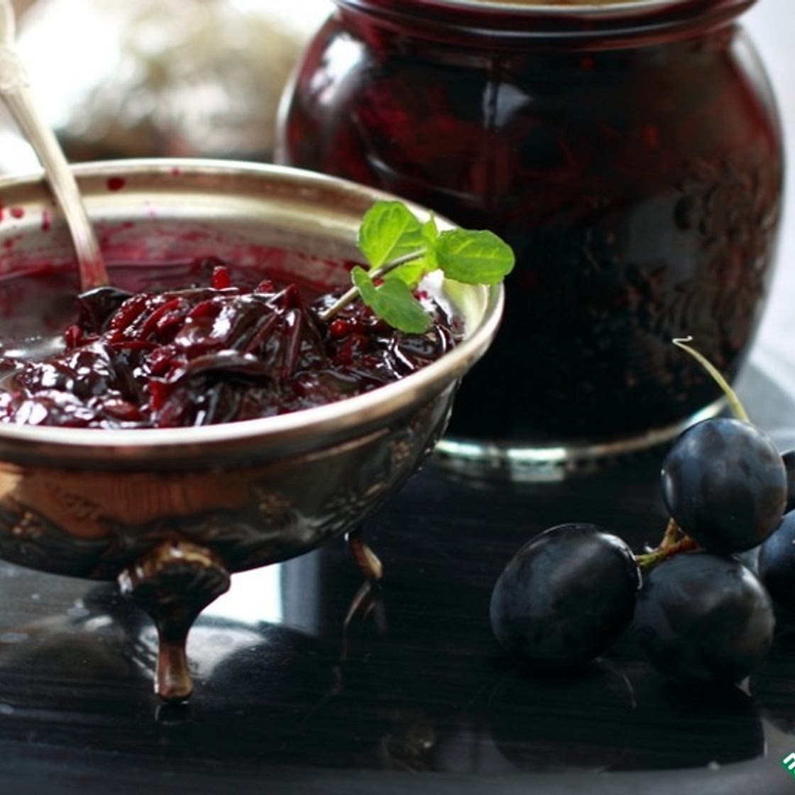 Чатни из винограда к мясу
