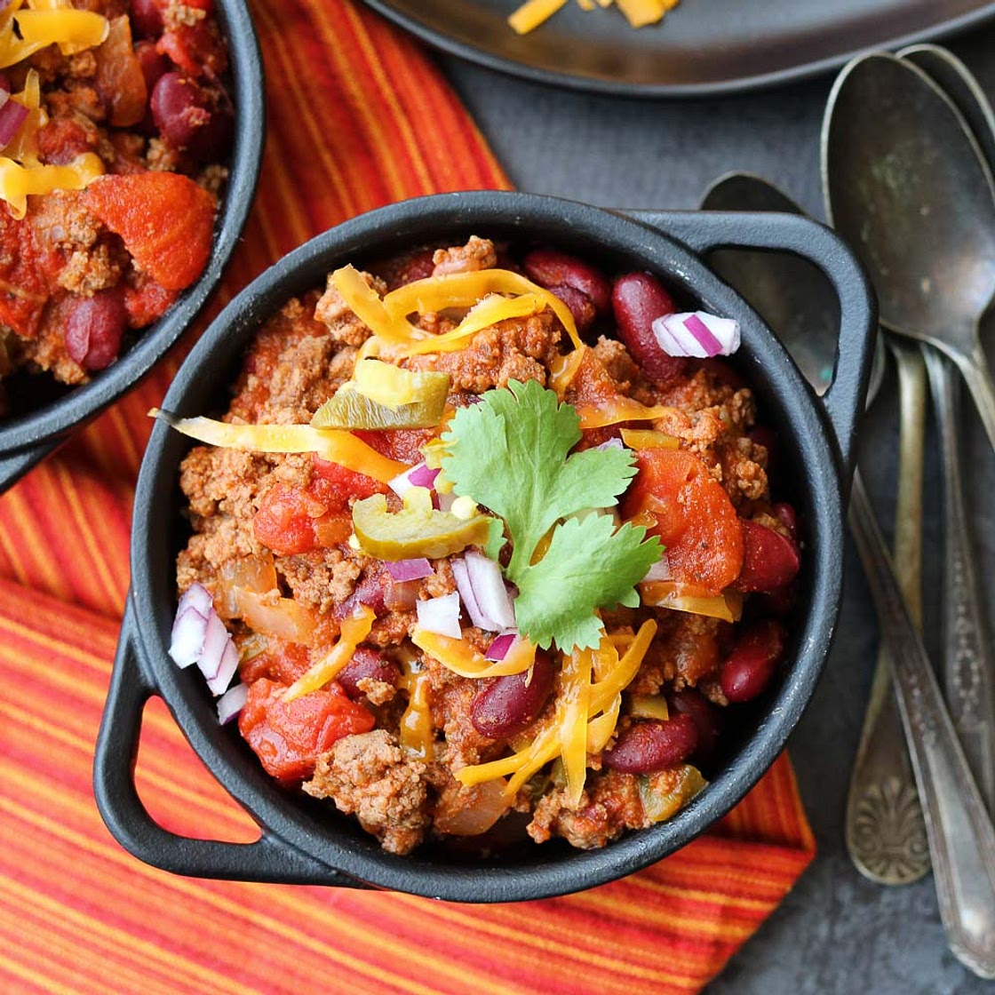Fast and Easy Beef Chili