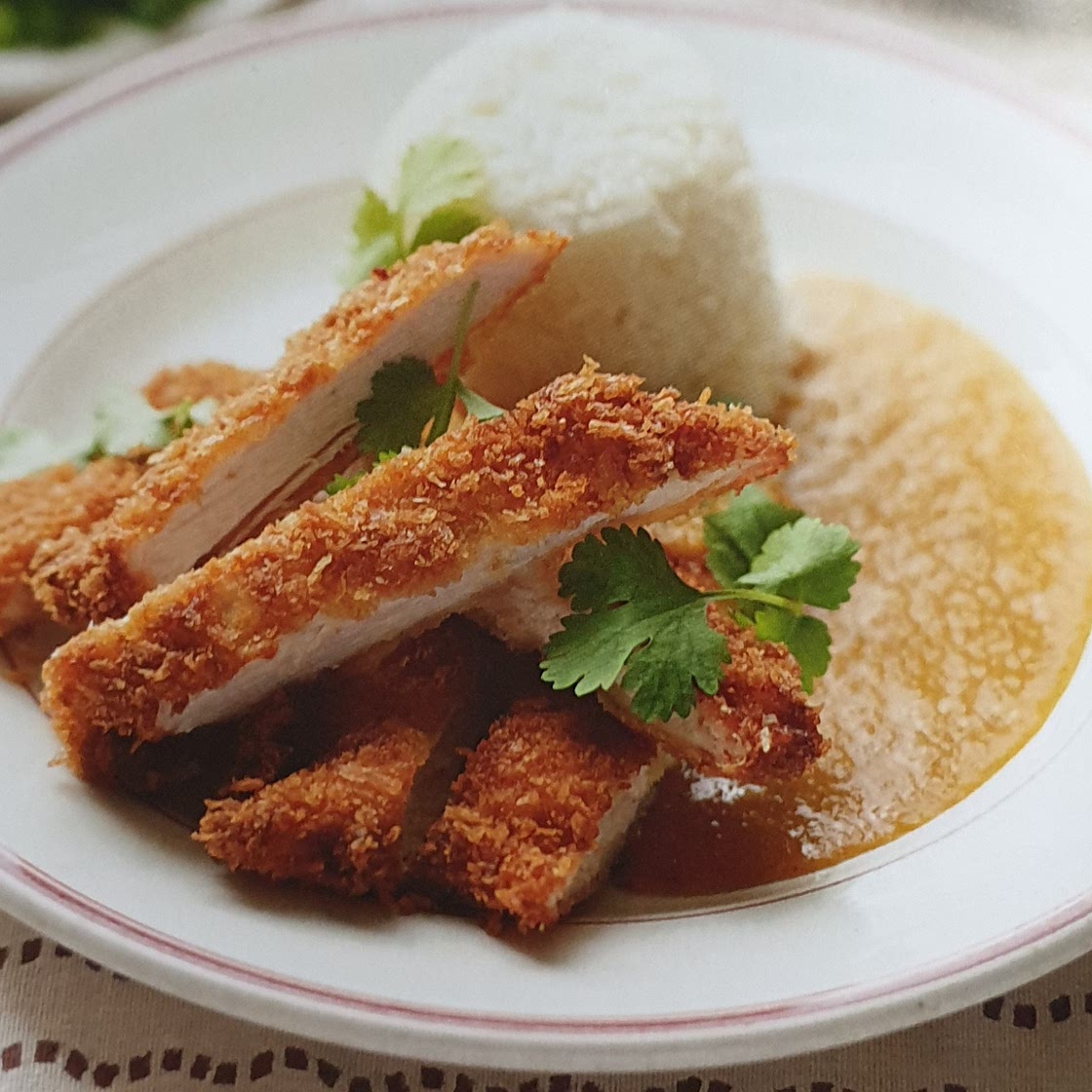 Japanese chicken katsu curry