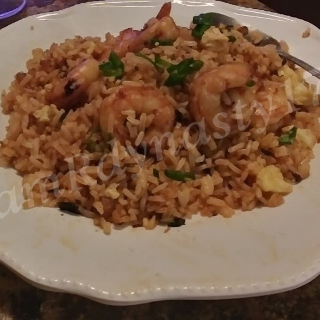 Spicy Shrimp Fried Rice